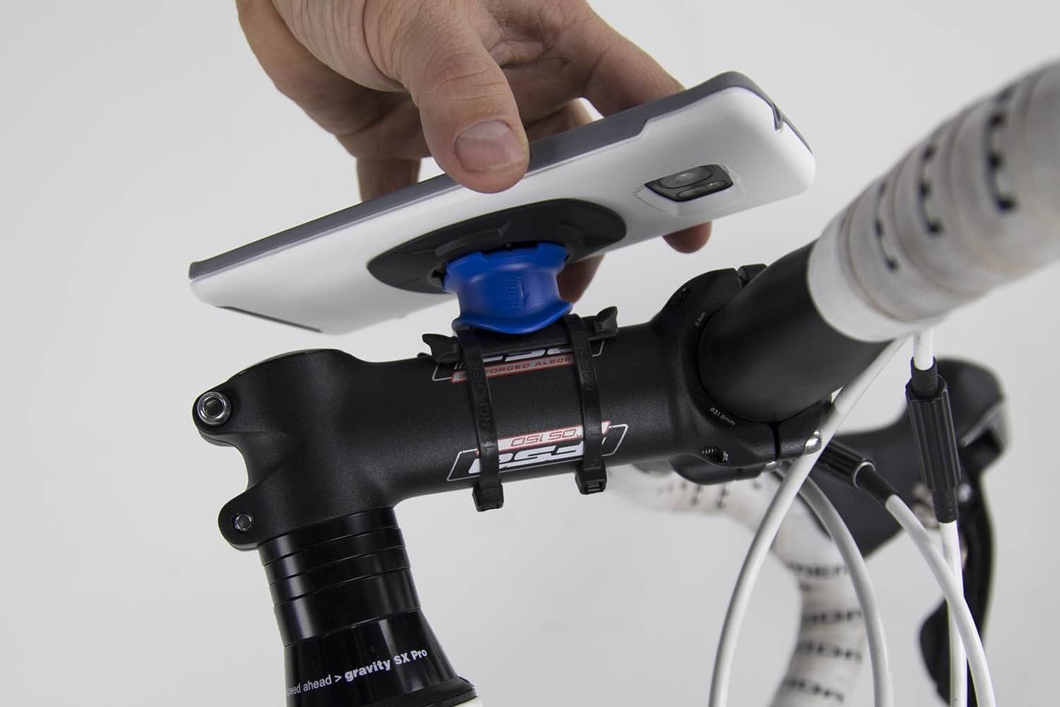 Système de fixation Quad Lock - Un vélo électrique pour les riders