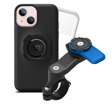 MyPhoneStore  Accessoires Quad lock iPhone 13 mini - supports vélo, vtt,  voiture, running